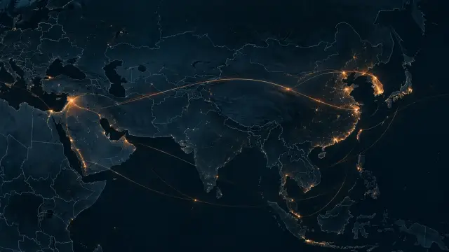 Auto parts import routes from Korea and China to Damascus, Syria